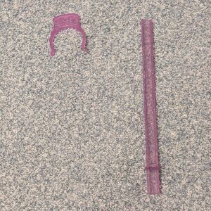 Rainbow High Purple Glitter Fashion Doll Stand Replacement Parts Post Body Clip